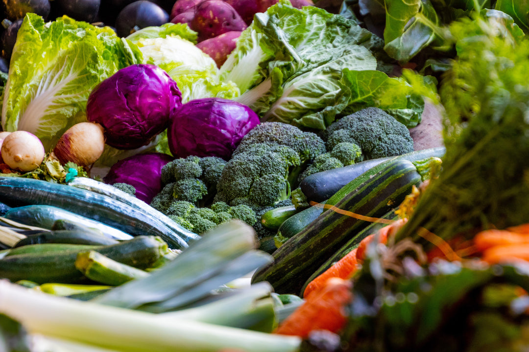 Green vegetables rich in Magnesium
