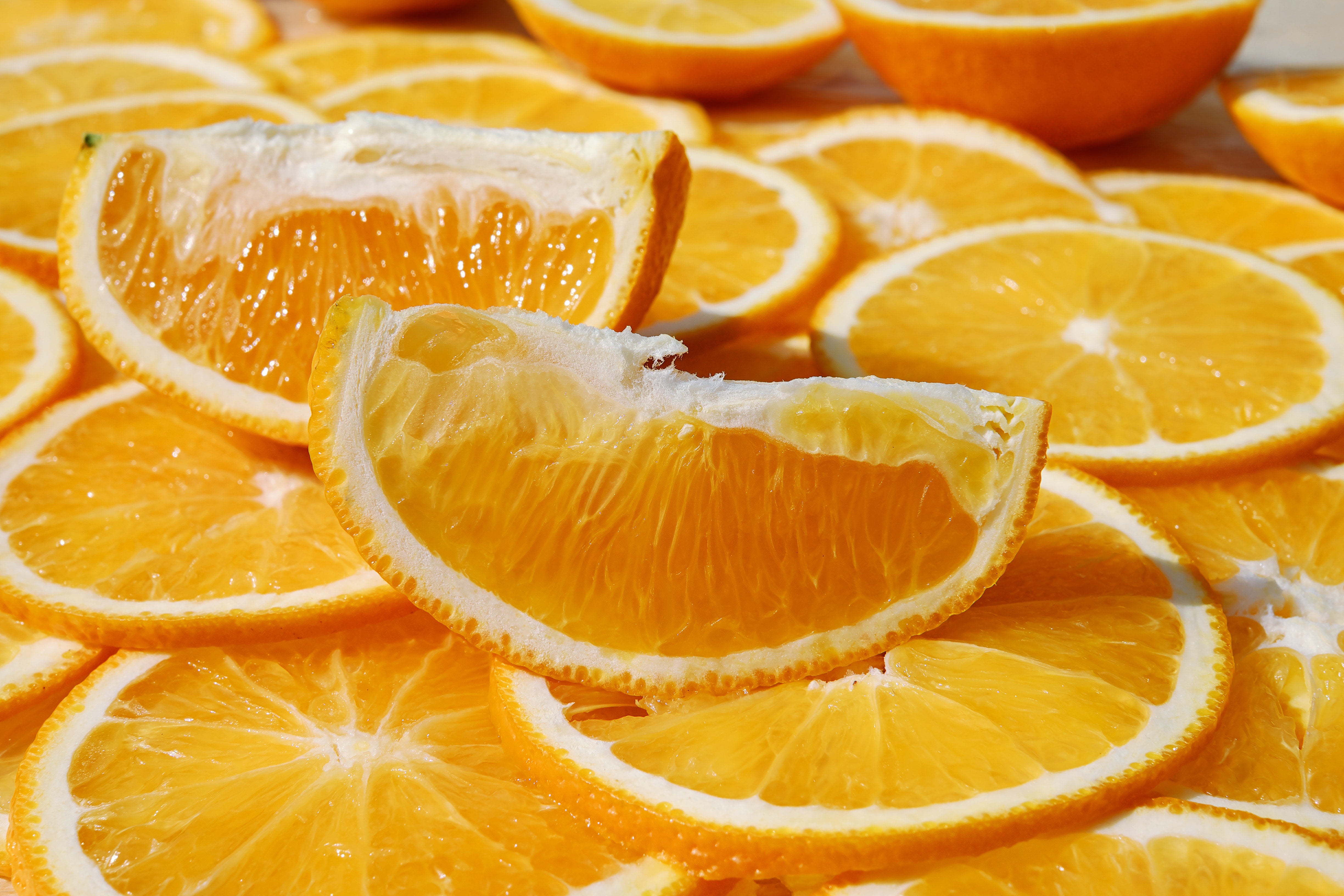 Oranges rich in Vitamin C
