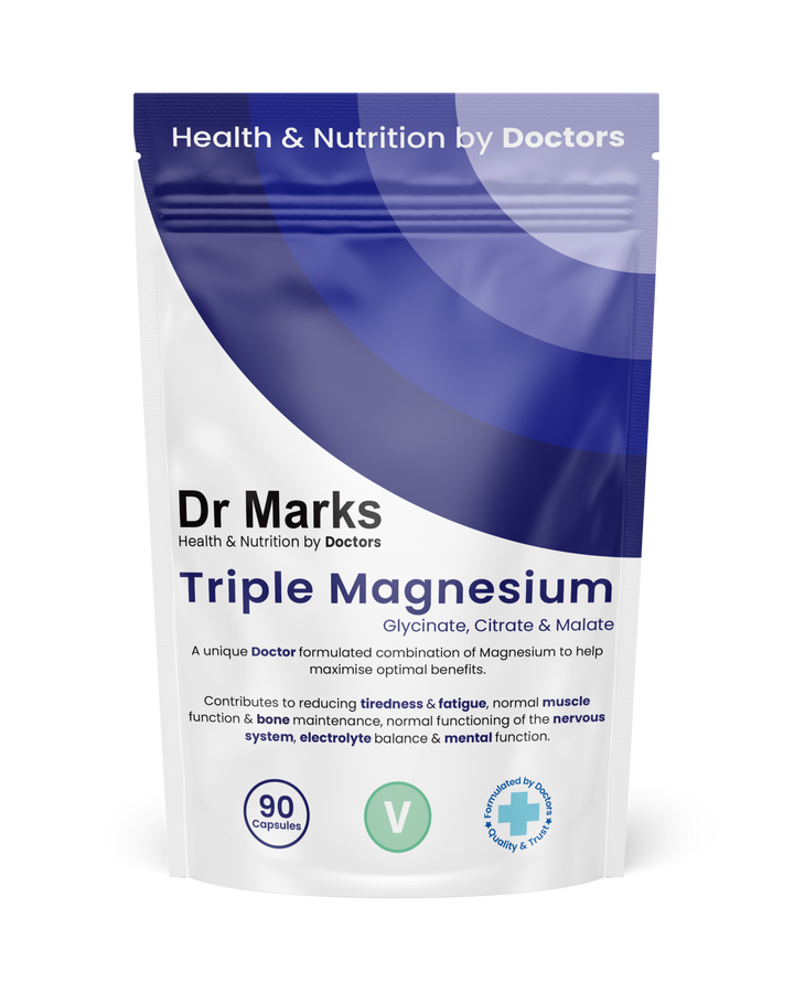 Dr Marks Triple Magnesium Complex Glycinate Citrate Malate - front packaging