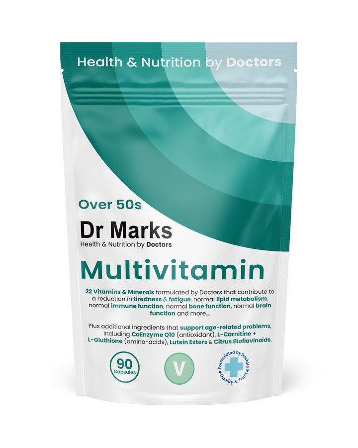 Dr Marks Over 50s Multivitamin &amp; Mineral Complex - front packaging