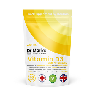 Vitamin D3 4,000 IU + K2 – High Strength