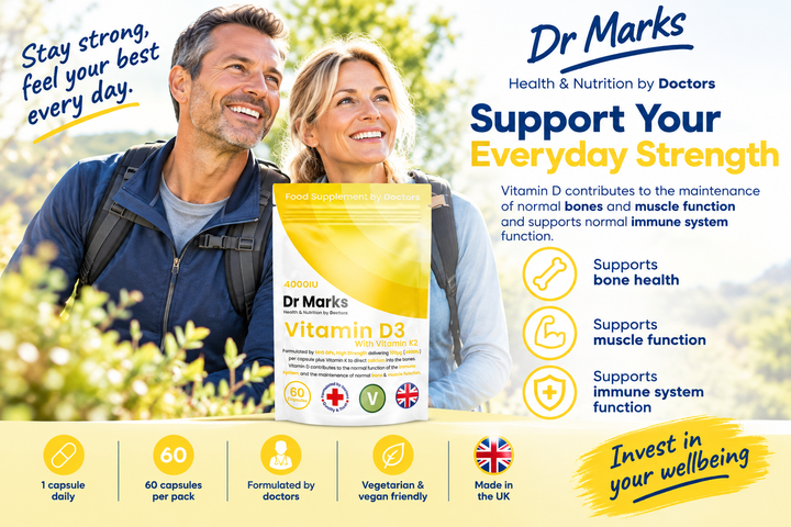 Dr Marks Vitamin D3 + K2 lifestyle image
