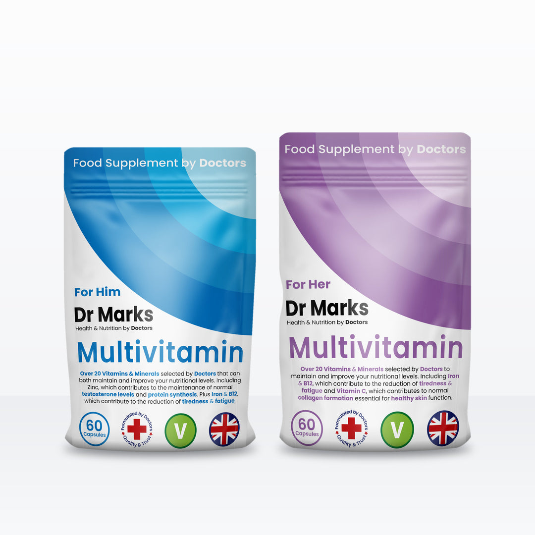 Dr Marks Couples Multivitamin Pack pouches