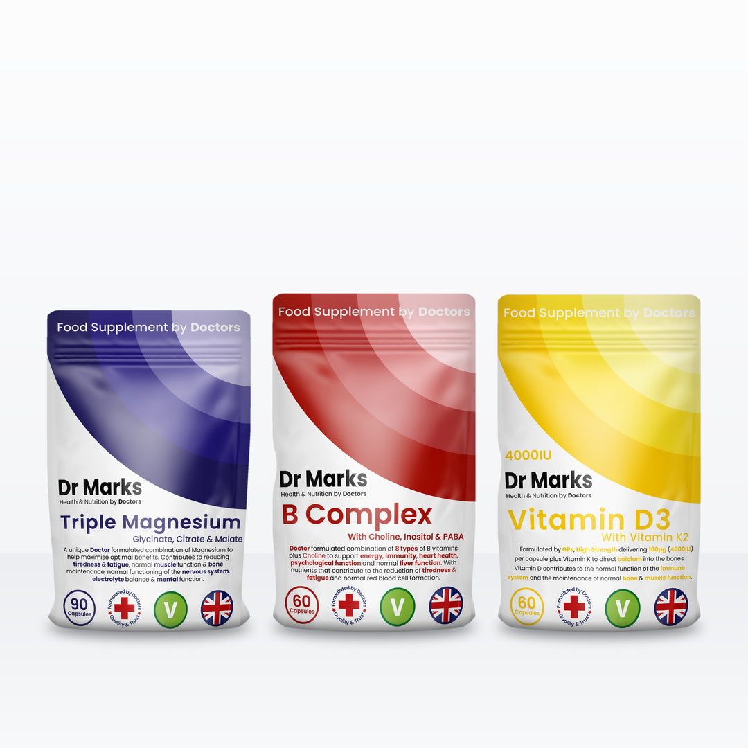 Dr Marks Energy & Wellbeing Bundle pouches