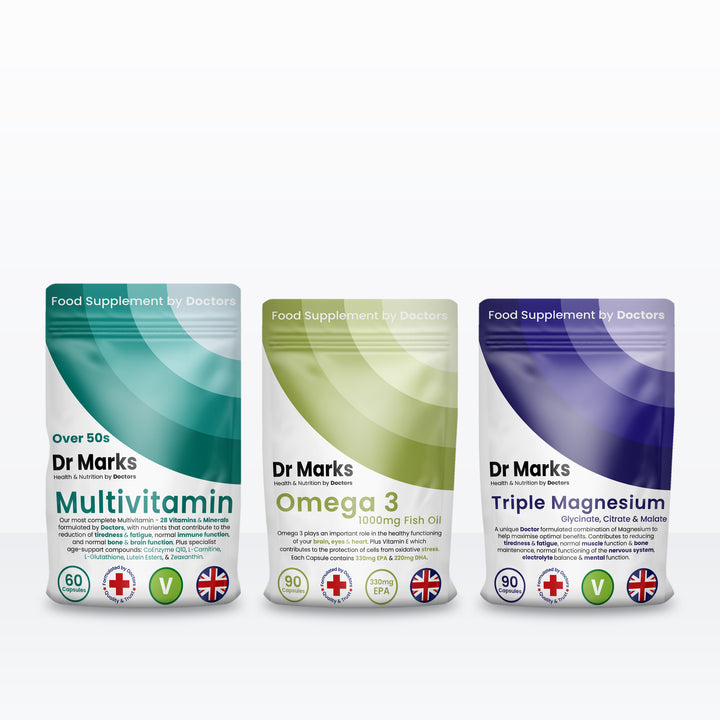 Dr Marks Over 50s Essentials Bundle pouches