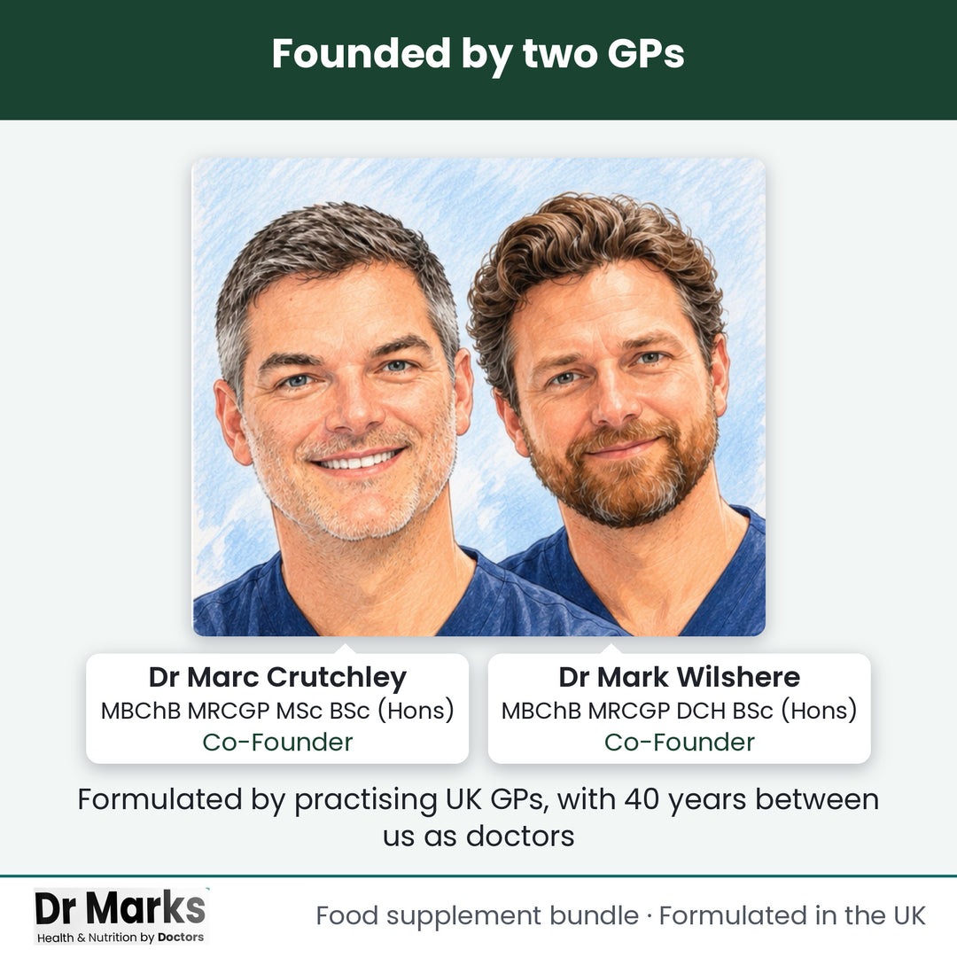 Dr Marks Couples Multivitamin Pack founded by two practising UK GPs