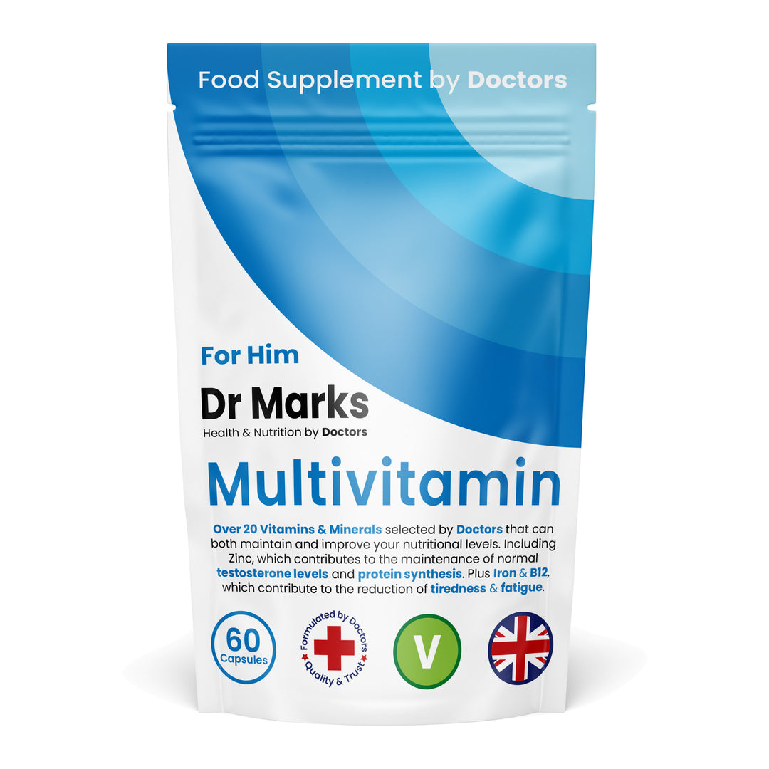 Dr Marks Men's Daily Multivitamin pouch front