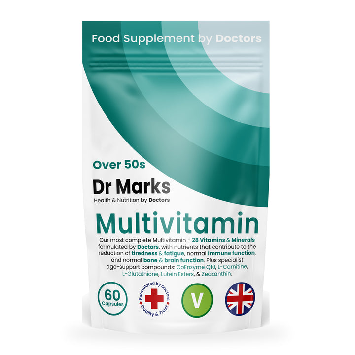 Dr Marks Over 50s Daily Multivitamin pouch front