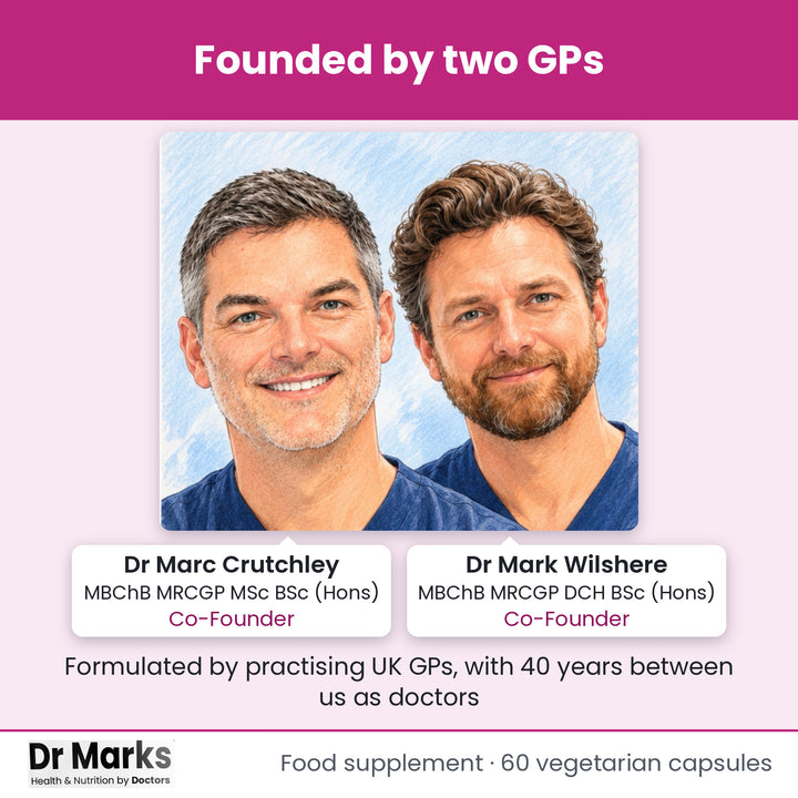 Dr Marks Pregnancy Multivitamin founded by two practising UK GPs
