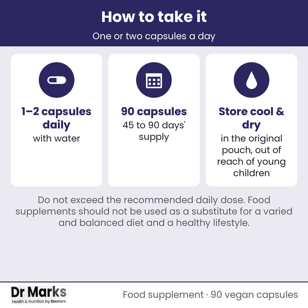 Dr Marks Triple Magnesium Complex how to take daily directions