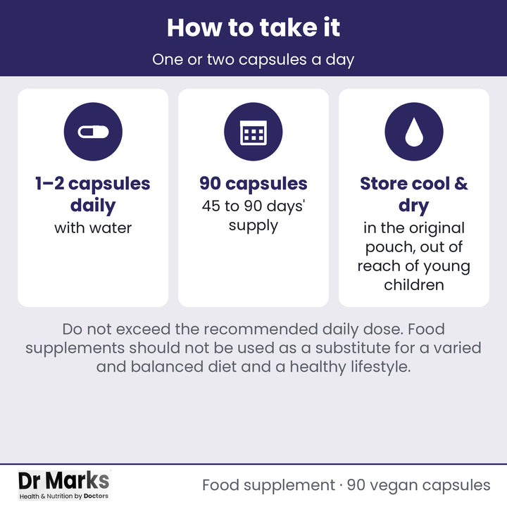 Dr Marks Triple Magnesium Complex how to take daily directions