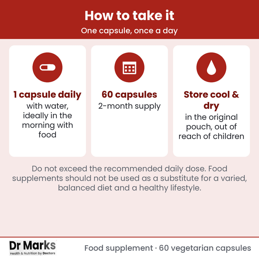 Dr Marks Vitamin B Complex how to take daily directions