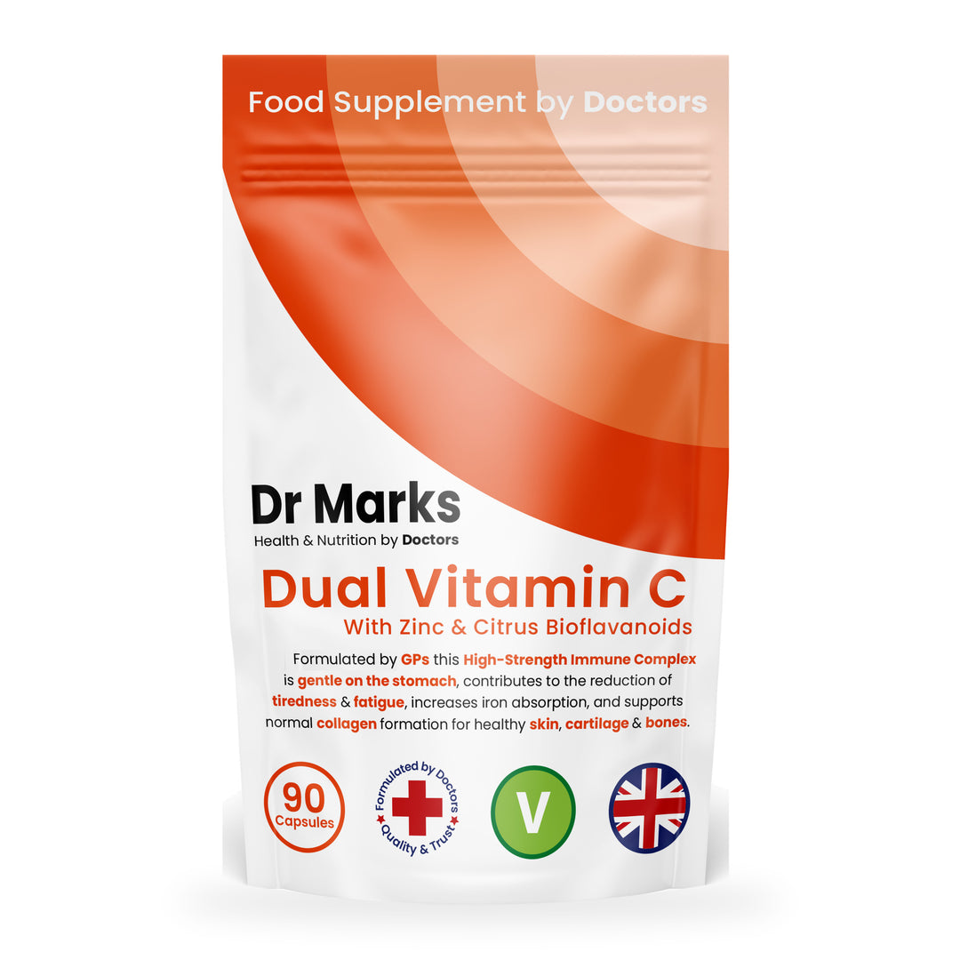 Dr Marks Dual Vitamin C + Zinc pouch front