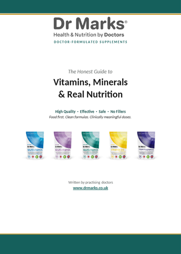 Free 24-Page GP Nutrition Guide cover