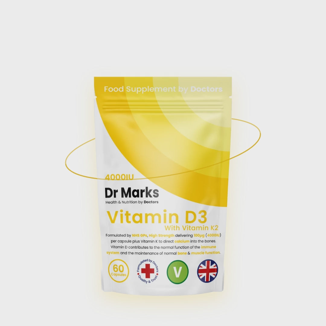 Vitamin D3 + K2 animation