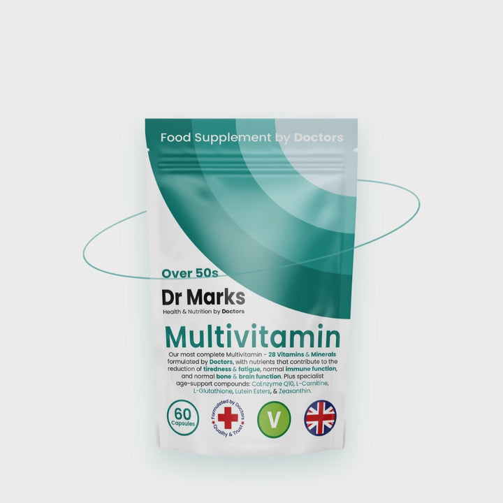 Over 50s Multivitamin animation